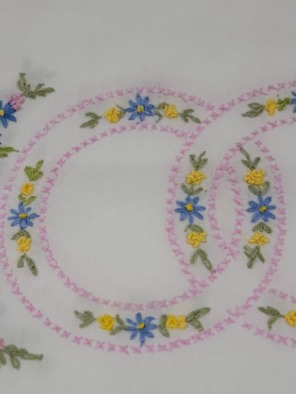 Handmade vintage linen